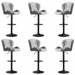 JONPONY Bar Stools Set of 2, Back and Armrest,Velvet Elegant Modern Bar Chairs for Home and Kitchen Counter,Low Back