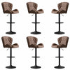 JONPONY Bar Stools Set of 2, Back and Armrest,Velvet Elegant Modern Bar Chairs for Home and Kitchen Counter,Low Back