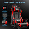 JONPONY Big and Tall 400LBS Gaming Chair, Ergonomic Design, Gamer Chair PU Leather with Footrest and Lumbar Support, High Back Office Chair Support 8 Hours Long Sitting, Computer Chair,Red