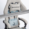 JONPONY Big and Tall Gaming Chair, Ergonomic Design, Gamer Chair PU Leather with Footrest and Lumbar Support, High Back Office Chair Support 8 Hours Long Sitting, Computer Chair,Grey