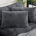 JONPONY 111" Cloud Couch,L Shaped Modular Sectional Sofa with Movable Ottoman,3 Oversized Seats Sleeper Couches for Living Room