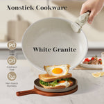 JONPONY 12 Pcs Nonstick Cookware Set, Pots and Pans Set with Detachable Handle, Dishwasher & Oven Safe, Induction Compatible, Kitchen Cooking Set