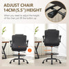 JONPONY 500 lbs Drafting Chair Tall Office Chair with Flip-up Armrests for Standing Desk Executive Ergonomic Computer Leather Desk Chair with Lumbar Support, Adjustable Foot Ring for Home,Black