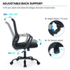 JONPONY Big and Tall Office Chair 400LBS Ergonomic Office Chair with Lumbar Support, Adjustable Armrest and Headrest Mesh Chair,8 Hours Heavy Duty Design,Black