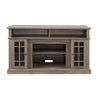JONPONY Classic TV Media Stand Modern Entertainment Console for TV Up to 65" with Open and Closed Storage Space, Espresso