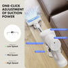JONPONY Cordless Vacuum Cleaner, Electric Rechargeable Handheld with LED, Powerful Suction 24Kpa, Up to 45 Minutes Runtime, Lightweight, Ideal for Carpet, Hard Floors & Pet Hair, White