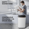 JONPONY Dehumidifier, 2,000 Sq.Ft Coverage, Energy Star Portable Dehumidifier with Drain Hose, Powerful Moisture Removal and Humidity Control for Basement, Bedroom, Bathroom, Large Rooms
