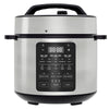 JONPONY Electric Pressure Cooker Stainless Steel Multi Cooker for Rice, Steamer, Yogurt Maker, Slow Cook, Saute, Meat Stew, Cake, Multigrain, Black
