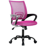 JONPONY Ergonomic Office Chair, Lumbar Support, Adjustable Height with Armrests for Adults