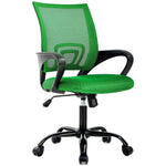 JONPONY Ergonomic Office Chair, Lumbar Support, Adjustable Height with Armrests for Adults