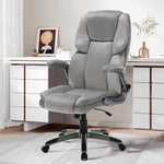JONPONY High Back Executive Office Chair, Velvet Fabric Office Chair with Wheels, Ergonomic Home Computer Desk Chairs with Padded Flip up Armrests, Lumbar Support Swivel Rolling Chair for Adult