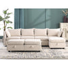 JONPONY Modular Couches and Sofas Sectional with Storage Sectional Sofa L Shaped Sectional Couch with Reversible Chaises