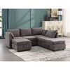 JONPONY Modular Couches and Sofas Sectional with Storage Sectional Sofa L Shaped Sectional Couch with Reversible Chaises