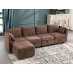 JONPONY Modular Couches and Sofas Sectional with Storage Sectional Sofa L Shaped Sectional Couch with Reversible Chaises