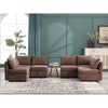 JONPONY Modular Couches and Sofas Sectional with Storage Sectional Sofa L Shaped Sectional Couch with Reversible Chaises