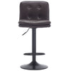 JONPONY Kitchen Bar Stools set of 2/4/6, Modern Adjustable Armless Swivel Counter Stools for Home and Kitchen Counter