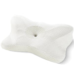 JONPONY Memory Foam Cervical Neck Pillow, Ergonomic Contour Design for Neck & Shoulder Pain Relief, Breathable