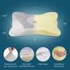 JONPONY Memory Foam Cervical Neck Pillow, Ergonomic Contour Design for Neck & Shoulder Pain Relief, Breathable