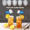 JONPONY Portable Countertop Ice Maker, Self-Cleaning, 9 Bullet Cubes in 6 Mins, 26.5Lbs in 24Hrs, with Handle, Basket and Scoop for Home, Kitchen, Party, RV, Camping