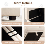 JONPONY Sectional Couch, Modular Sectional Sofa Pet-Friendly Couch with Storage, Sleeper Sectional Sofa, Comfortable Convertible Sectional Couches for Living Room