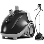 JONPONY Standing Garment Steamer 1500W, Professional Wrinkle Remover with 1.7L Water Tank for 55 Min Continuous Steaming, Heats in 45 Seconds, Height Adjustable with Roll Wheels