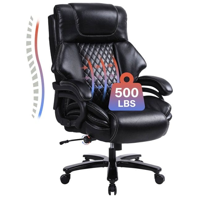 Big and Tall Office Chair 500Lbs for Heavy People Executive Chair