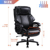 JONPONY Big and Tall Office Chair 500Lbs for Heavy People Executive Chair