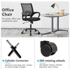 JONPONY Big and Tall Office Chair Ergonomic Office Chair with Lumbar Support, Adjustable height ,8 Hours Heavy Duty Design,Black