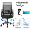 JONPONY Big and Tall Office Chair Ergonomic Office Chair with Lumbar Support, Adjustable height ,8 Hours Heavy Duty Design,Black
