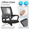 JONPONY Big and Tall Office Chair Ergonomic Office Chair with Lumbar Support, Adjustable height ,8 Hours Heavy Duty Design,Black