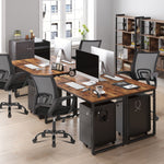 JONPONY Big and Tall Office Chair Ergonomic Office Chair with Lumbar Support, Adjustable height ,8 Hours Heavy Duty Design,Black