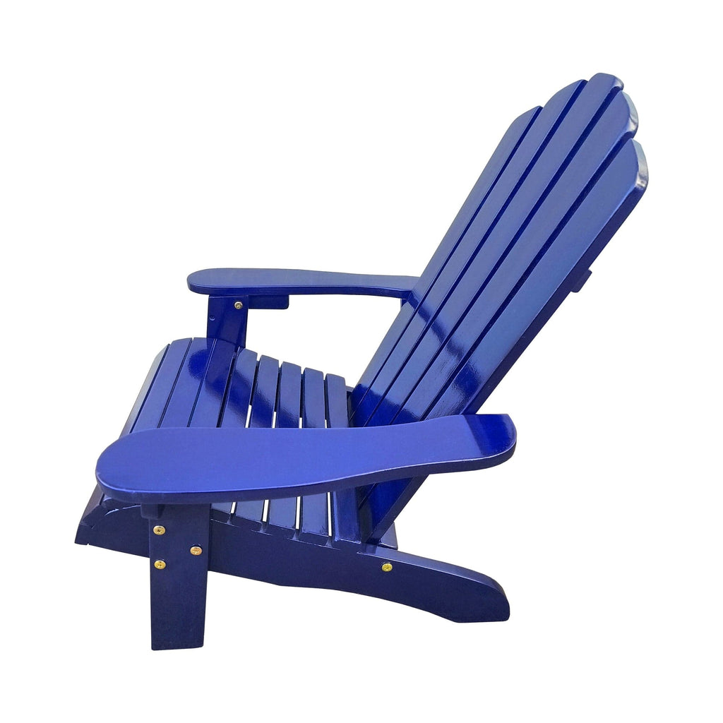 JONPONY Children Outsunny Wooden Adirondack Chair, Ergonomic Design Patio Lawn Chair for Outside Deck Garden Backyard Balcony