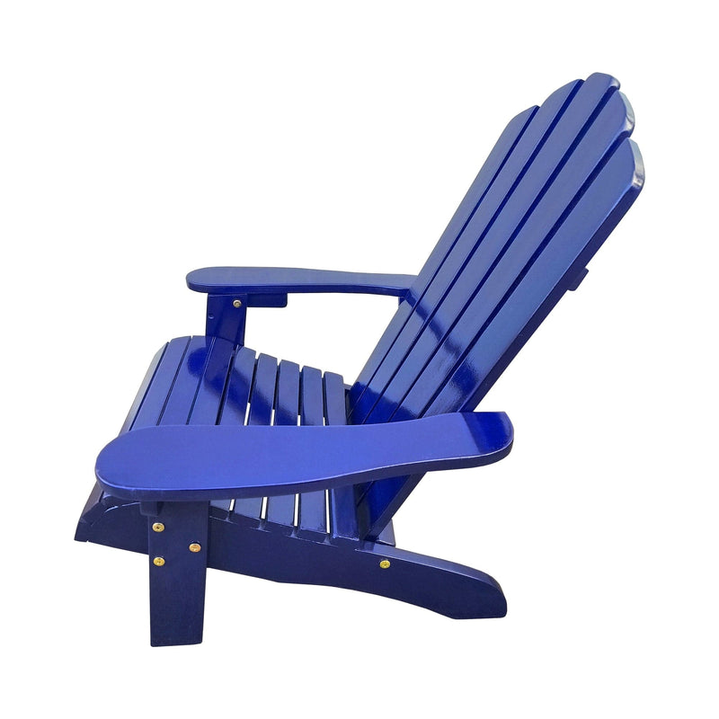 JONPONY Children Outsunny Wooden Adirondack Chair, Ergonomic Design Patio Lawn Chair for Outside Deck Garden Backyard Balcony