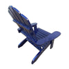 JONPONY Children Outsunny Wooden Adirondack Chair, Ergonomic Design Patio Lawn Chair for Outside Deck Garden Backyard Balcony