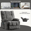 JONPONY Power Lift Recliner Chair Recliners for Elderly with Heat and Massage Recliner Chair for Living Room with Infinite Position and Side Pocket,USB Charge Port,Grey