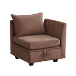 JONPONY Armless Chair, Side position Modular Sectional Sofa Couch Accent