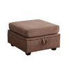 JONPONY Storage Ottoman for Modular Sectional Sofa