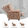 JONPONY Manual Recliner,Flower
