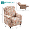 JONPONY Manual Recliner,Flower
