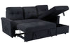 JONPONY Sleeper Sofa, Sofa Bed- 2 in 1 Pull Out Couch Bed with Storage Chaise for Living Room, Sofa Sleeper with Pull Out Bed,