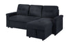 JONPONY Sleeper Sofa, Sofa Bed- 2 in 1 Pull Out Couch Bed with Storage Chaise for Living Room, Sofa Sleeper with Pull Out Bed,