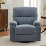 Power Swivel Rocker Recliner Chair with USB Port, 270¡ãElectric Swivel Recliner Chairs for Adults, Overstuffed Rocking Reclining Chair for Living Room,Bedroom, Nursery