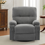 Power Swivel Rocker Recliner Chair with USB Port, 270¡ãElectric Swivel Recliner Chairs for Adults, Overstuffed Rocking Reclining Chair for Living Room,Bedroom, Nursery