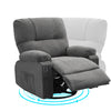 Power Swivel Rocker Recliner Chair with USB Port, 270¡ãElectric Swivel Recliner Chairs for Adults, Overstuffed Rocking Reclining Chair for Living Room,Bedroom, Nursery